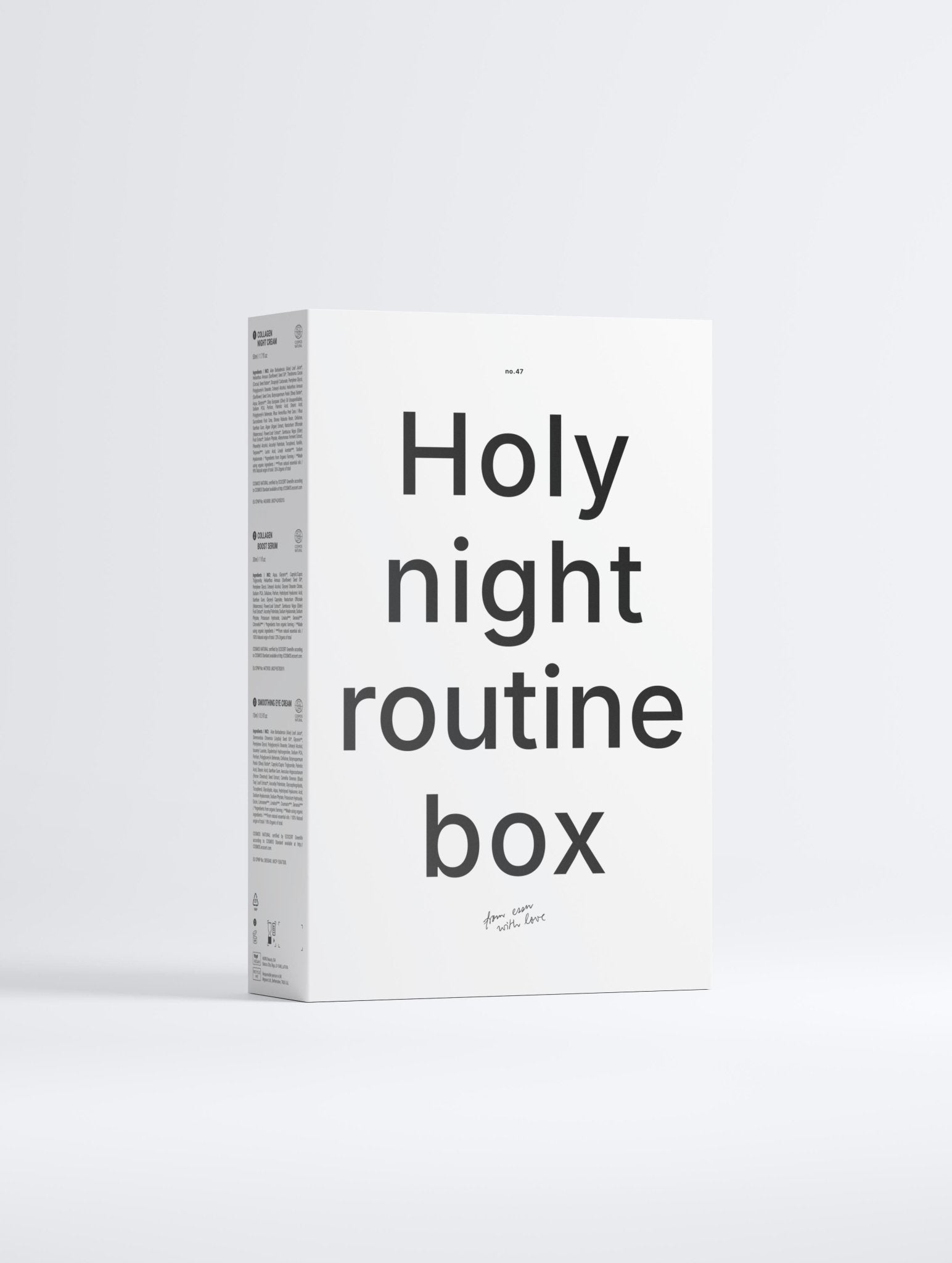 Collagen Night Routine Collection Box - Holy Night Routine - no.47 - ESSN Shop