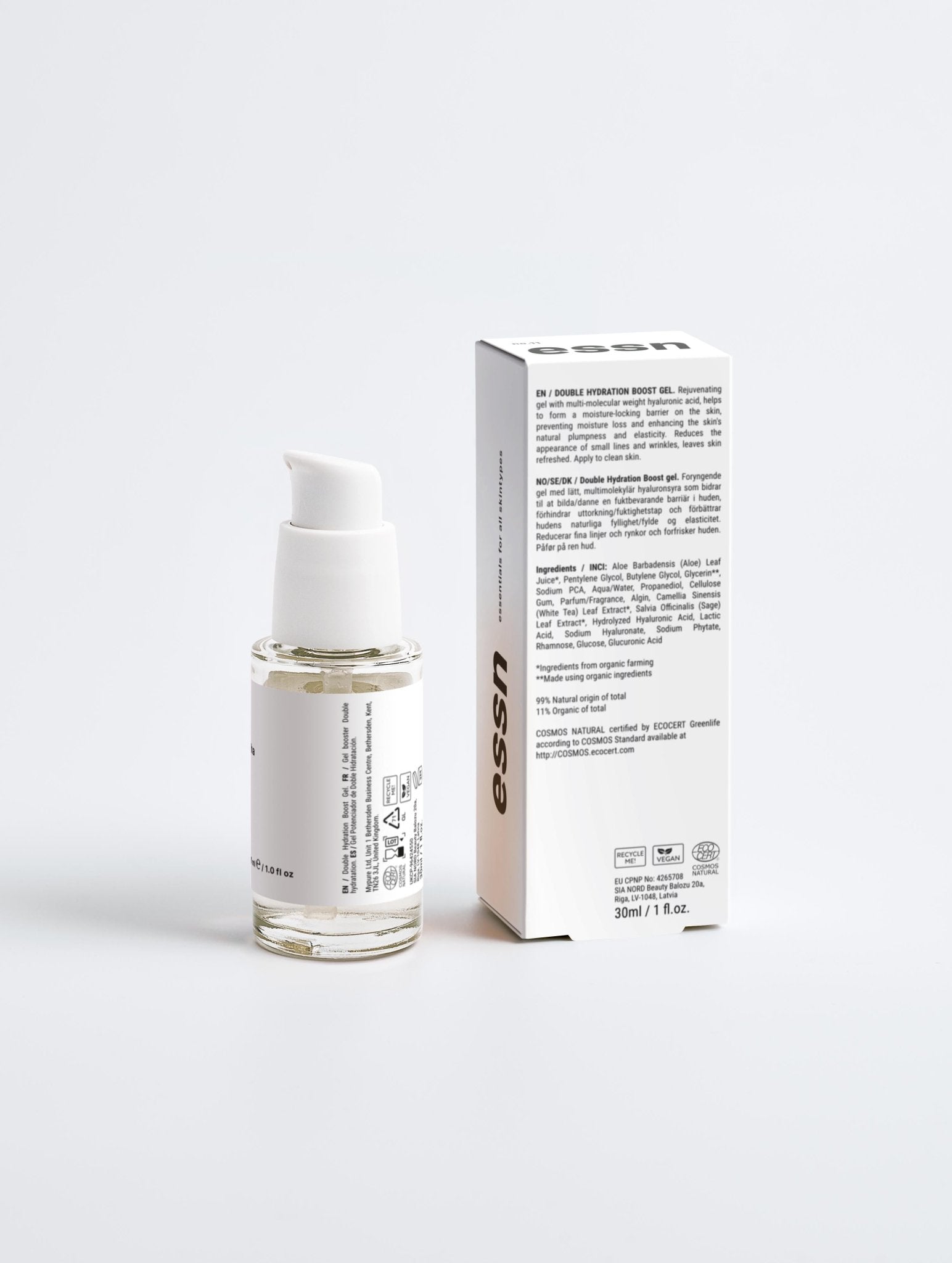 Double Hydration Boost Gel + HA - no.11 - ESSN Shop