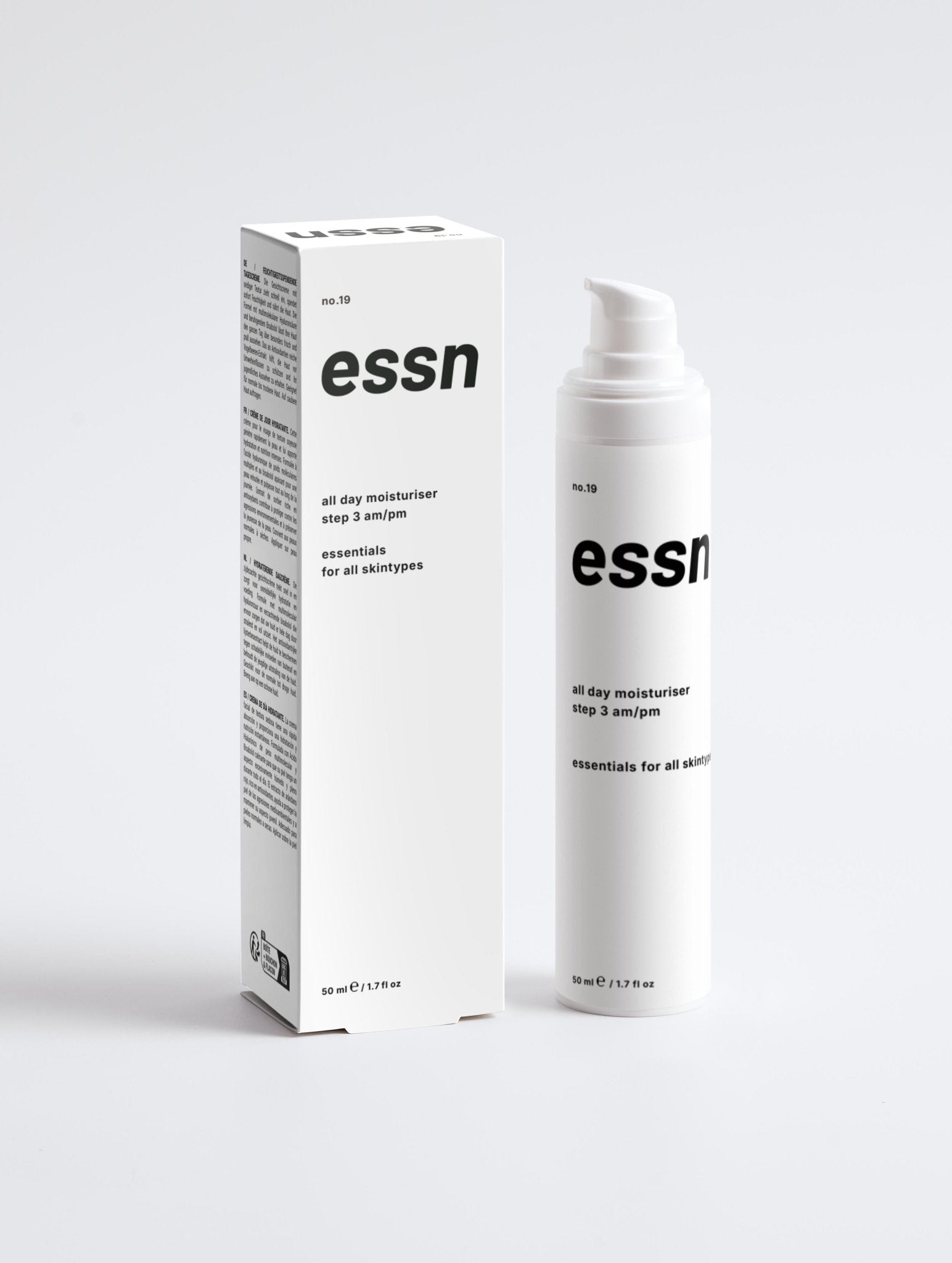Moisturising Day Cream - no.19 - ESSN Shop