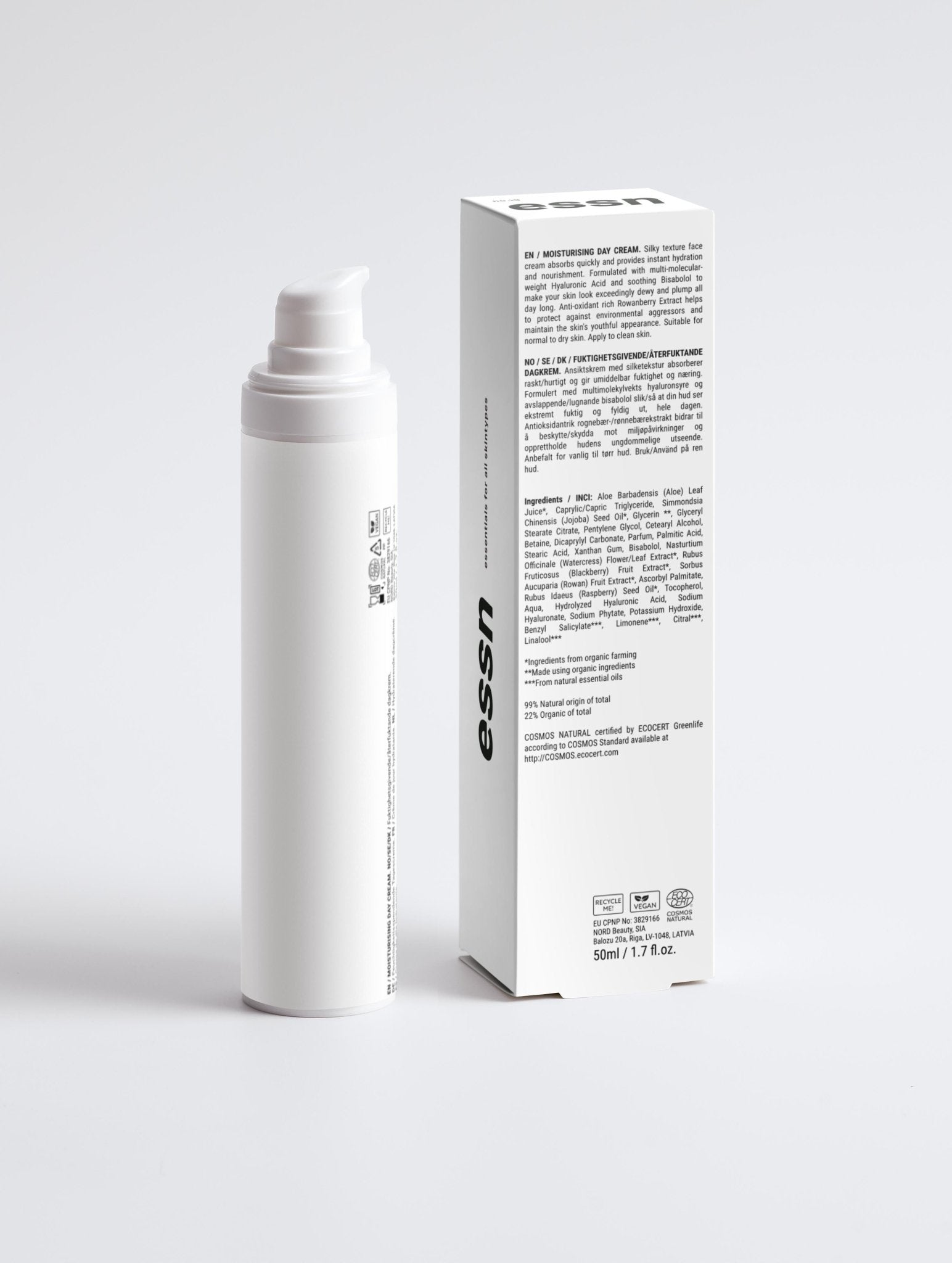 Moisturising Day Cream - no.19 - ESSN Shop