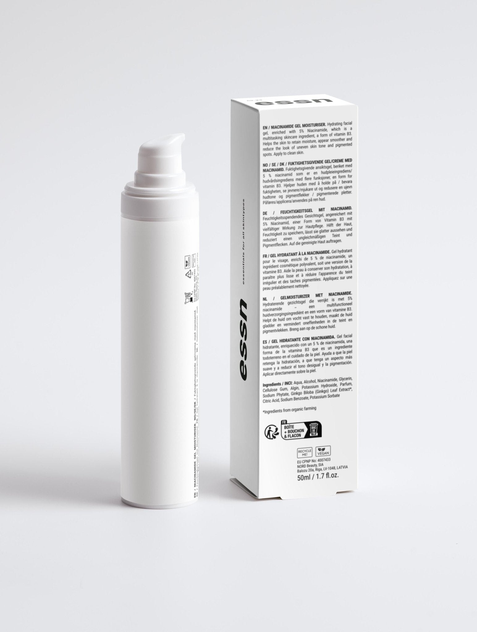 Niacinamide Gel Moisturiser - no.23 - ESSN Shop