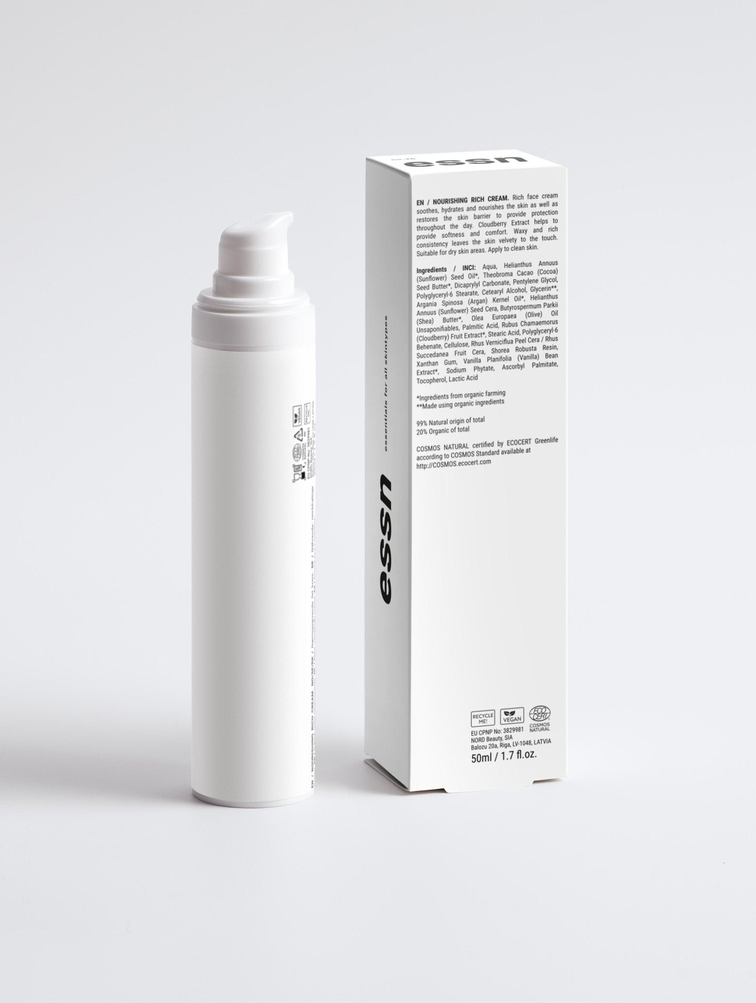 Nourishing Rich Cream, Fragrance Free - no.26 - ESSN Shop