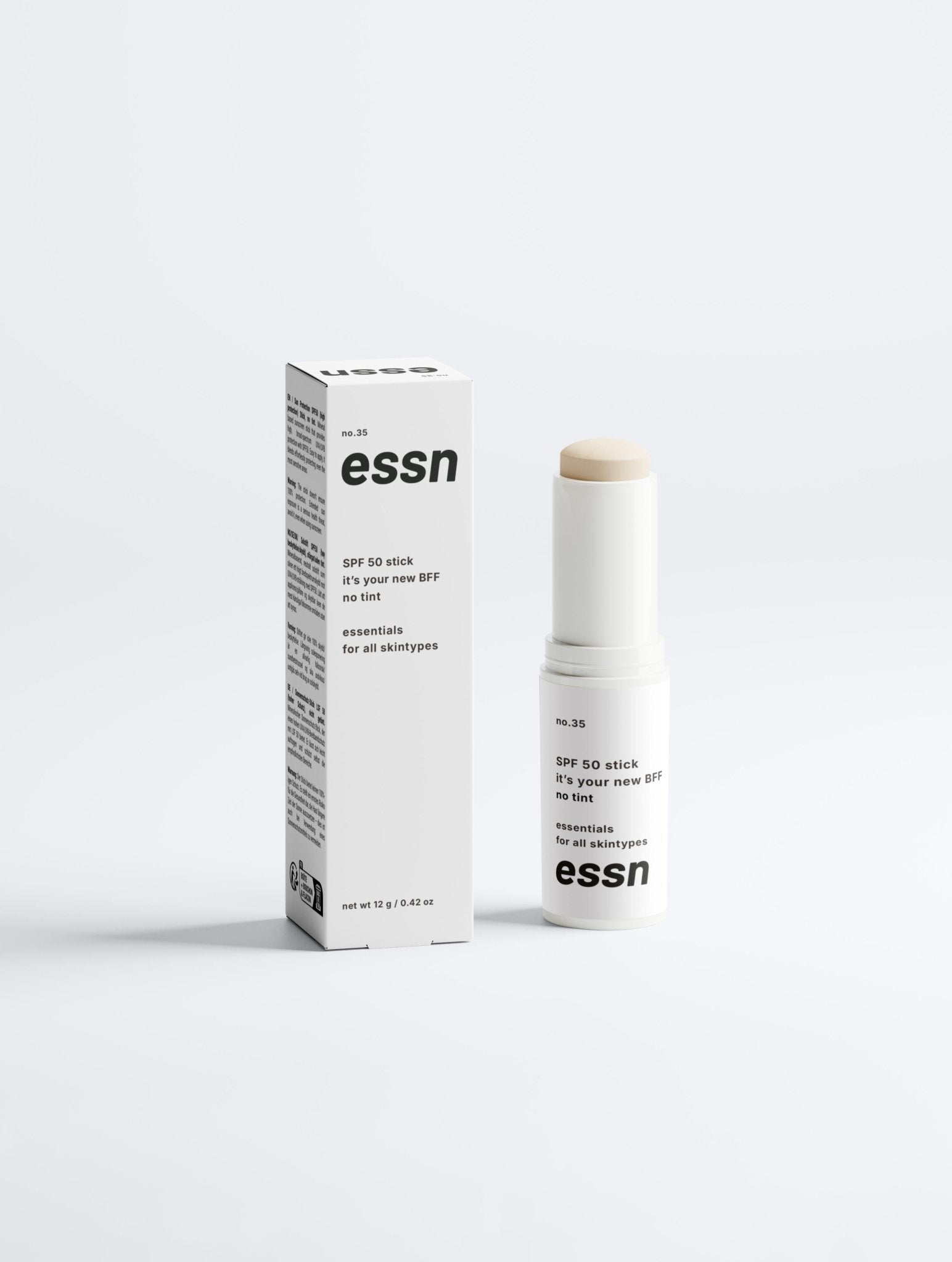 Sun Protection SPF50 Stick, no tint - no.35 - ESSN Shop