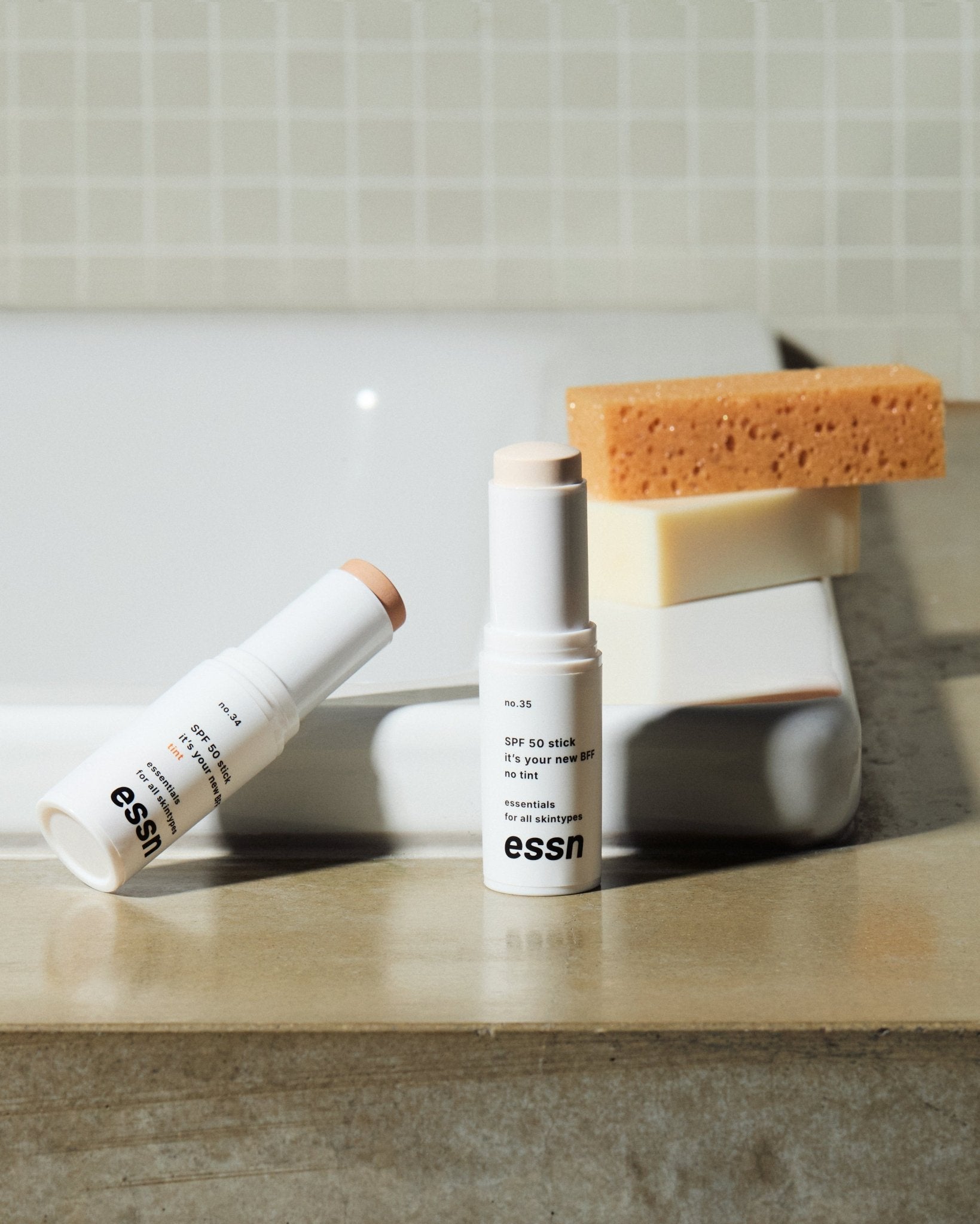 Sun Protection SPF50 Stick, with tint - no.34 - ESSN Shop